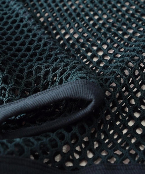 SHAREEF（シャリーフ）の「BIG MESH DOLMAN L/S T（Tシャツ/カットソー・メンズ・ブラック/グリーン/アイボリー・FREE）」の5枚目の写真