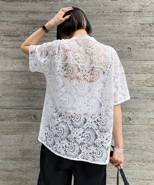 PAGEBOY（ページボーイ）の「半袖ブラウス（シャツ/ブラウス・レディース・ブラック・FREE）」の3枚目の写真