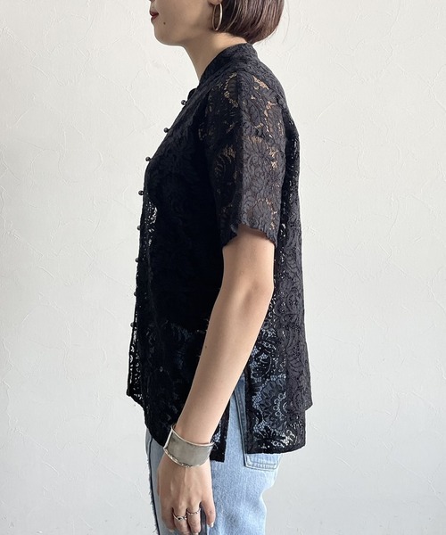 PAGEBOY（ページボーイ）の「半袖ブラウス（シャツ/ブラウス・レディース・ブラック・FREE）」の14枚目の写真