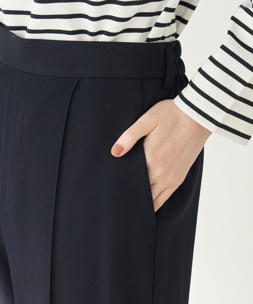 ROPE' PICNIC(ロペピクニック)の「セットアップ対応/センタープレスパンツ(その他パンツ・レディース・ベージュ/ネイビー・40/38/36)」の7枚目の写真