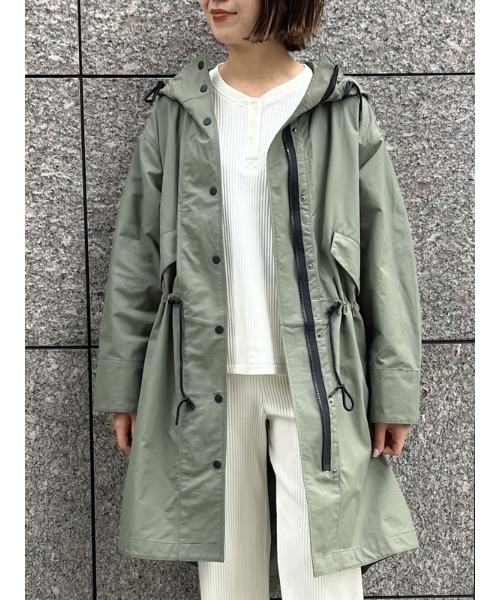 GAP（ギャップ）の「リブ編み ロングスリーブ ヘンリーネック トップス（Tシャツ/カットソー・レディース・ブラック/ベージュ/ブルー/アイボリー・S/M/L/XS/XXS/XL）」の17枚目の写真