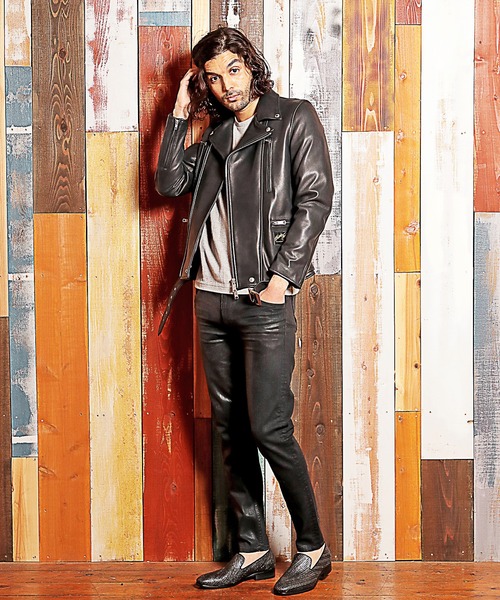 RattleTrap ブラック ダブルライダースジャケット L zz-M0554LJM202_8-1.jpg?1756874574