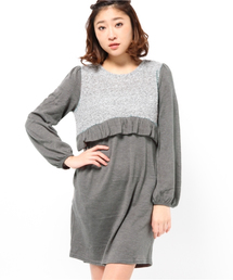 mystic | ブークレー切替ワンピース(ワンピース)