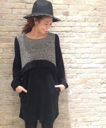 mystic | ブークレー切替ワンピース(ワンピース)