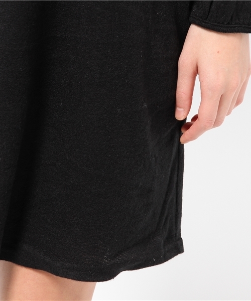 mystic（ミスティック）の「ブークレー切替ワンピース（ワンピース・レディース・グレー/ネイビー/ブラック・ﾌﾘ-）」の9枚目の写真