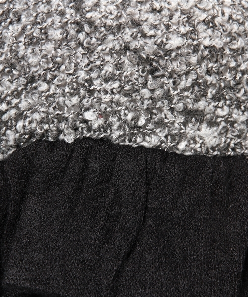 mystic（ミスティック）の「ブークレー切替ワンピース（ワンピース・レディース・グレー/ネイビー/ブラック・ﾌﾘ-）」の10枚目の写真