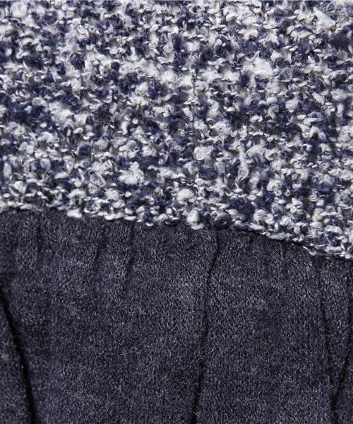 mystic（ミスティック）の「ブークレー切替ワンピース（ワンピース・レディース・グレー/ネイビー/ブラック・ﾌﾘ-）」の12枚目の写真