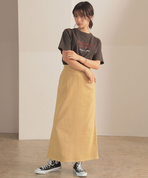 BeAMS DOT（ビームスドット）の「【WEB限定】BeAMS DOT / ヴィンテージ風 ロゴプリントTシャツ（Tシャツ/カットソー・レディース・アイボリー/スミクロ・ONE SIZE）」の11枚目の写真