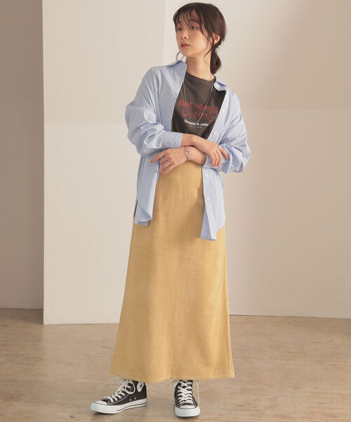 BeAMS DOT（ビームスドット）の「【WEB限定】BeAMS DOT / ヴィンテージ風 ロゴプリントTシャツ（Tシャツ/カットソー・レディース・アイボリー/スミクロ・ONE SIZE）」の14枚目の写真