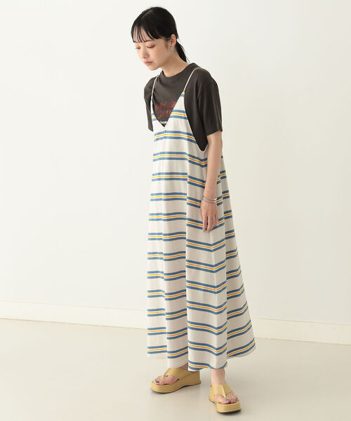 BeAMS DOT（ビームスドット）の「【WEB限定】BeAMS DOT / ヴィンテージ風 ロゴプリントTシャツ（Tシャツ/カットソー・レディース・アイボリー/スミクロ・ONE SIZE）」の20枚目の写真
