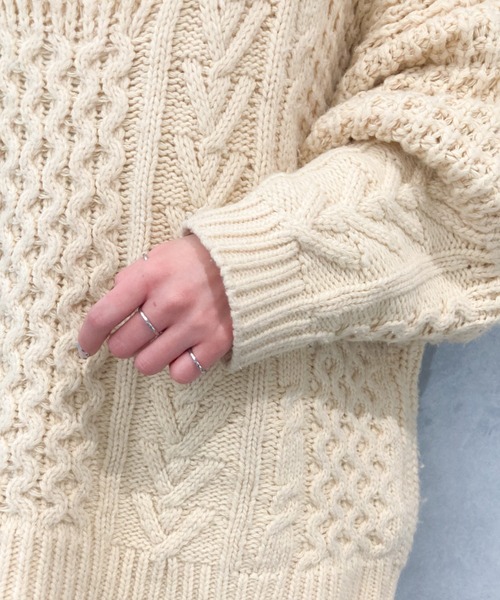 yu-ka(ユーカ)の「YU-KA : スタッキングリング(リング・レディース・シルバー/ゴールド・9号/14号/19号/8号/6号)」の4枚目の写真