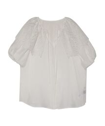 LAGUNAMOON | リーフレースケープブラウス(シャツ/ブラウス)