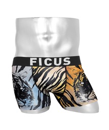 FICUS（フィークス）の「FICUS フィークス Draco Tigris Sententia ボクサーパンツ トラ タイガー 寅年 男性 下着 ブランド 前閉じ（ボクサーパンツ）」