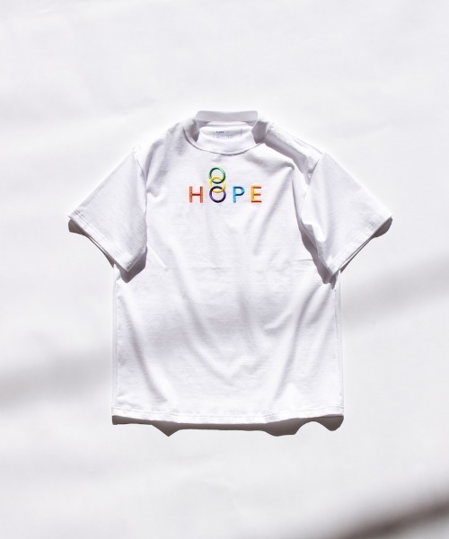 kudos(クードス)の「kudos HOPE T-SHIRT(Tシャツ/カットソー・メンズ・ホワイト/ブラック・1/2)」の1枚目の写真