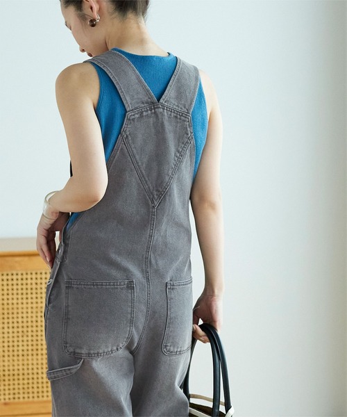 titivate（ティティベイト）の「ヴィンテージライクオーバーオール/サロペット（サロペット/オーバーオール・レディース・ネイビー/グレー/オフホワイト/ブルー・S/M）」の11枚目の写真