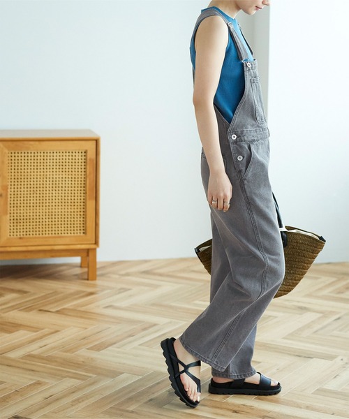 titivate（ティティベイト）の「ヴィンテージライクオーバーオール/サロペット（サロペット/オーバーオール・レディース・ネイビー/グレー/オフホワイト/ブルー・S/M）」の12枚目の写真