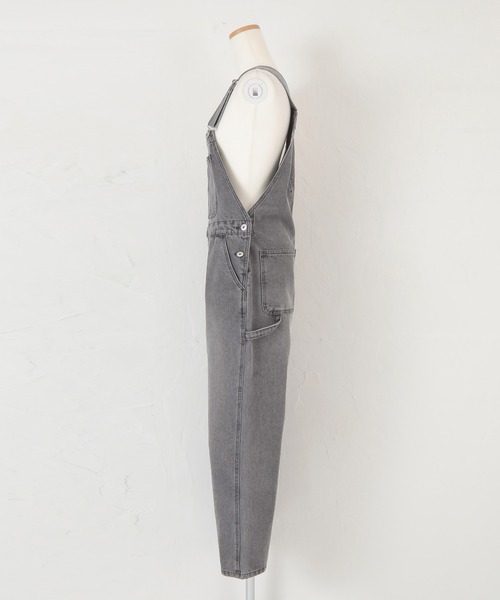 titivate（ティティベイト）の「ヴィンテージライクオーバーオール/サロペット（サロペット/オーバーオール・レディース・ネイビー/グレー/オフホワイト/ブルー・S/M）」の18枚目の写真