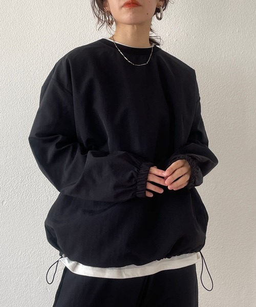 wee9s（ウィークス）の「holiday nylon set up / トップス＋ボトム 