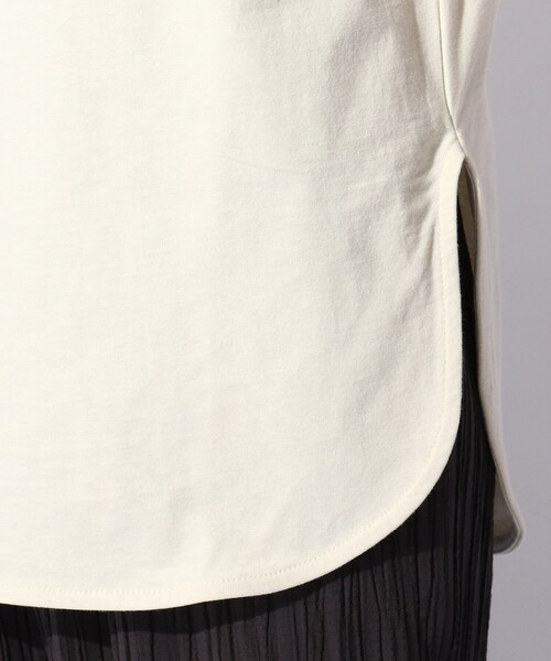 THE SHOP TK （ザ ショップ ティーケー ）の「◆【すっきり華奢見え】モックネックプルオーバー（Tシャツ/カットソー・レディース・チャコールグレー/ライトグレー/ブラック/ブラウン系その他・11/12/13）」の22枚目の写真