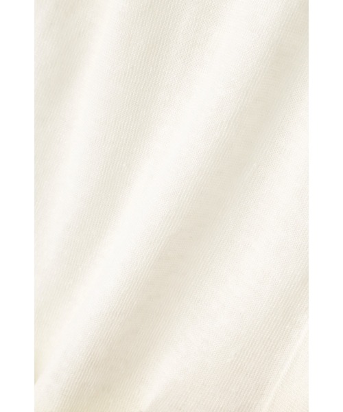 HIGH STREET（ハイストリート）の「HIGH STREET∴リネン半袖パーカー（パーカー・メンズ・アイボリー/ネイビー・M/L）」の9枚目の写真