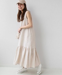 JOURNAL STANDARD relume | Yarn-Dyeリネンヘムギャザーワンピース(ワンピース)