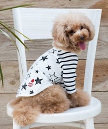 JEKYLL EGG（ジキルエッグ）の「JekyllEgg/ジキルエッグ/【くつろ着】JE244 星柄ロング袖XS,S,M,L,XL/犬服（ドッグウェア）（ペットウェア）」