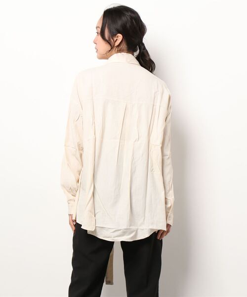 aimoha(アイモハ)の「ブラウス(シャツ/ブラウス・レディース・ホワイト/ブルー・MEDIUM/LARGE)」の11枚目の写真