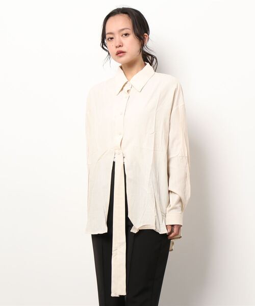 aimoha(アイモハ)の「ブラウス(シャツ/ブラウス・レディース・ホワイト/ブルー・MEDIUM/LARGE)」の19枚目の写真