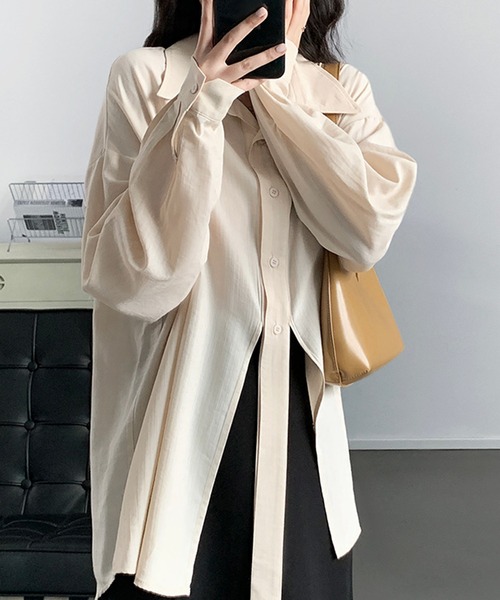 aimoha(アイモハ)の「ブラウス(シャツ/ブラウス・レディース・ホワイト/ブルー・MEDIUM/LARGE)」の10枚目の写真