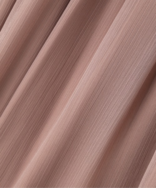 NATURAL BEAUTY BASIC(ナチュラルビューティーベーシック)の「ウエストシャーリング楊柳ワンピース(ワンピース・レディース・ネイビー/ピンク/ライトグリーン・SMALL/MEDIUM)」の15枚目の写真