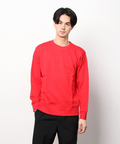 United Athle(ユナイテッドアスレ)の「United Athle/ユナイテッドアスレ 9.3ozクルーネックスウェット(スウェット・メンズ・ホワイト/レッド/グレー/ブラック・X-LARGE/MEDIUM/LARGE)」の4枚目の写真