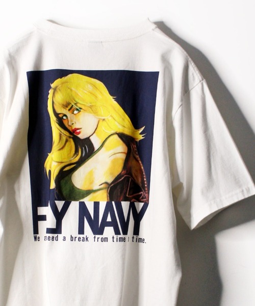 フライ ネイビー ガール Tシャツ / FLY NAVY GIRL T-SHIRT ...