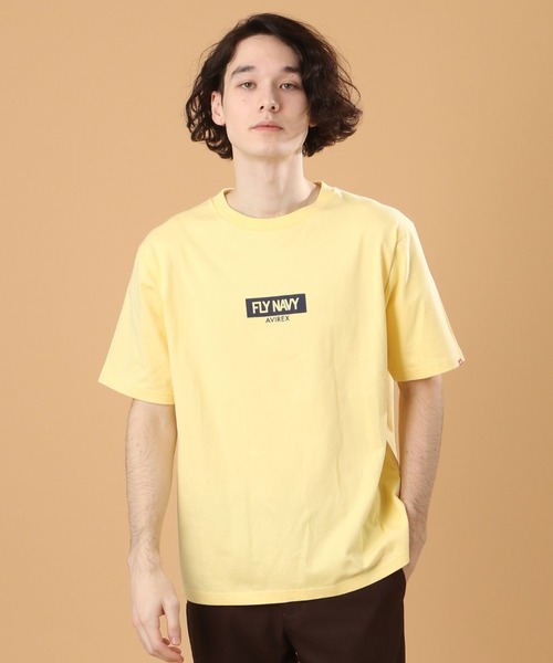 AVIREX（アヴィレックス）の「フライ ネイビー ガール Tシャツ / FLY NAVY GIRL T-SHIRT / アヴィレックス / AVIREX（Tシャツ/カットソー・メンズ・ブラック/ホワイト/クリーム・MEDIUM/XX-LARGE/LARGE/X-LARGE）」の15枚目の写真