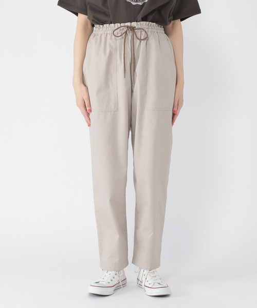 studio CLIP（スタディオクリップ）の「【撥水/UV/防汚】レジャーワークテーパードパンツ（その他パンツ・レディース・ブルー/ライトグレー/カーキ/ブラック・FREE）」の9枚目の写真