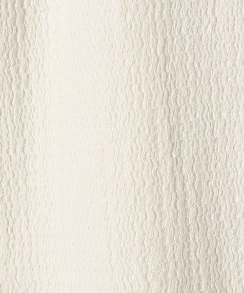 JEANASIS(ジーナシス)の「カットジャガードオープンショルダープルオーバー/296229(Tシャツ/カットソー・レディース・ホワイト/ブラック/オレンジ・FREE)」の10枚目の写真