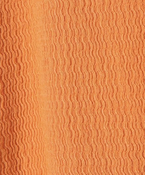 JEANASIS(ジーナシス)の「カットジャガードオープンショルダープルオーバー/296229(Tシャツ/カットソー・レディース・ホワイト/ブラック/オレンジ・FREE)」の12枚目の写真