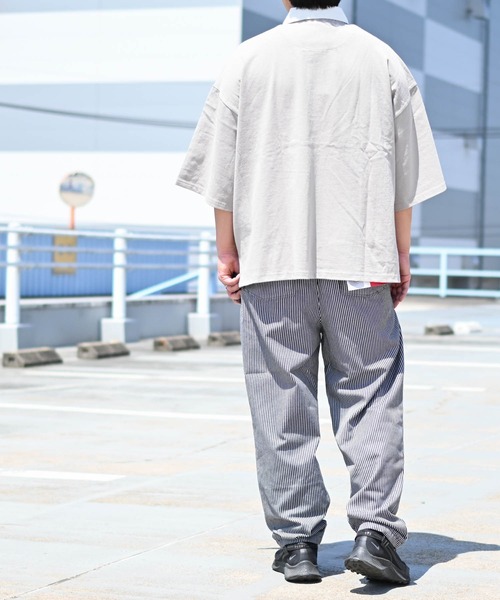 Ritzy（リッツィー）の「ヒッコリー シェフパンツ（その他パンツ・メンズ・オフホワイト/ネイビー/ブラック・X-LARGE/LARGE/SMALL/MEDIUM）」の15枚目の写真