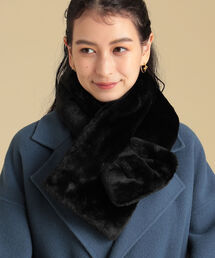 Ray BEAMS | Ray BEAMS / フェイクファー ティペット(マフラー)