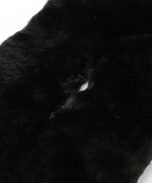 Ray BEAMS（レイビームス）の「Ray BEAMS / フェイクファー ティペット（マフラー・レディース・ブラック/イエロー/ブルー・ONE SIZE）」の9枚目の写真