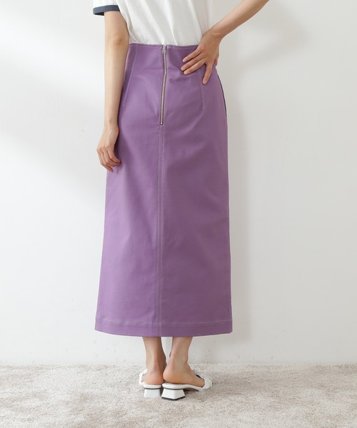 N.（N. Natural Beauty Basic）（エヌエヌナチュラルビューティーベーシック）の「【S Size Line】◆ハイウエストダーツペンシルスカート（スカート・レディース・イエロー/クリーム/ライラック・SMALL/MEDIUM）」の15枚目の写真