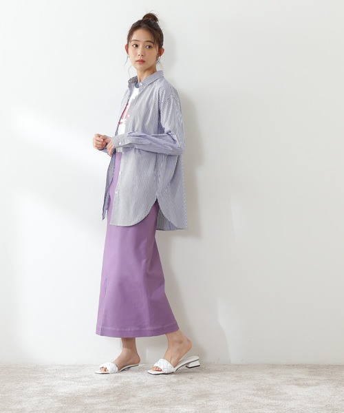 N.（N. Natural Beauty Basic）（エヌエヌナチュラルビューティーベーシック）の「【S Size Line】◆ハイウエストダーツペンシルスカート（スカート・レディース・イエロー/クリーム/ライラック・SMALL/MEDIUM）」の11枚目の写真