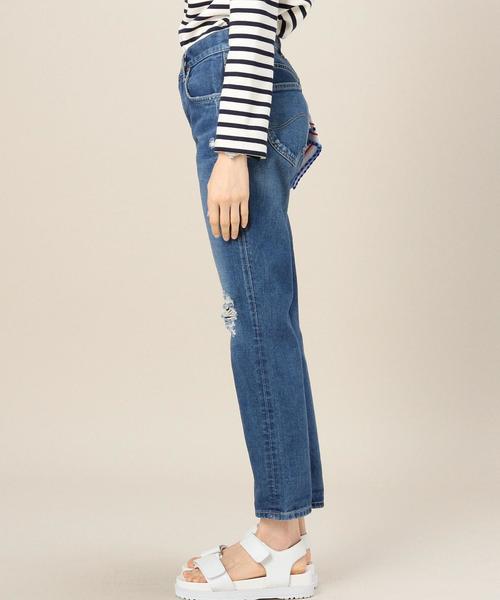 Lee（リー）の「BYBC LEE スリムテーパードデニム/ネイビー◆（デニムパンツ・レディース・ネイビー・SMALL/MEDIUM）」の5枚目の写真