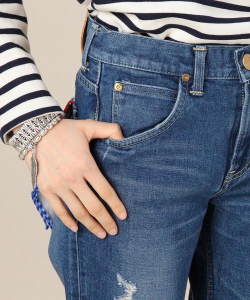 Lee（リー）の「BYBC LEE スリムテーパードデニム/ネイビー◆（デニムパンツ・レディース・ネイビー・SMALL/MEDIUM）」の13枚目の写真