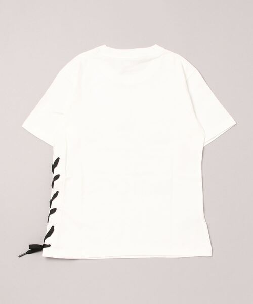 adidas(アディダス)の「Always Original トレフォイルTシャツ / アディダスオリジナルス adidas Originals(Tシャツ/カットソー・レディース・ホワイト/ブラック・MEDIUM/LARGE/X-SMALL)」の4枚目の写真