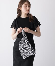 OPAQUE.CLIP | ニットジャカードマルシェトート(トートバッグ)