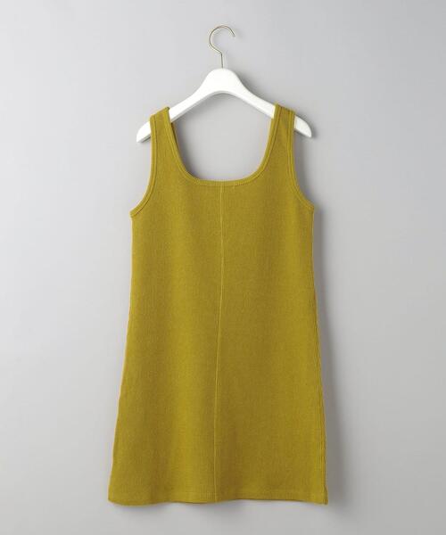 BEAUTY&YOUTH UNITED ARROWS(ビューティーアンドユースユナイテッドアローズ)の「コットン ブリスター スクエアネック カットソー -ウォッシャブル-(タンクトップ・レディース・ブラック/ダークブラウン/マスタード・FREE)」の19枚目の写真