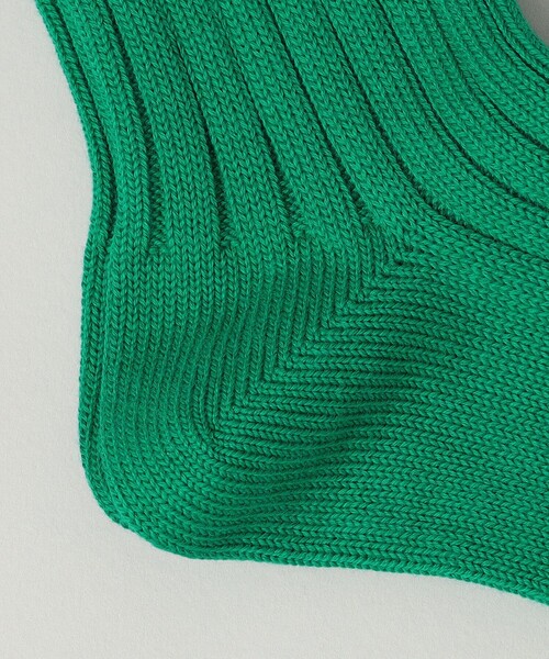 SHIPS(シップス)の「SHIPS: ベーシック リブ カラーソックス(ソックス/靴下・メンズ・レッド/イエロー/ブルー/グリーン・ONE SIZE)」の6枚目の写真