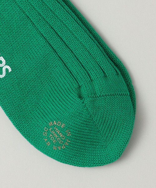 SHIPS(シップス)の「SHIPS: ベーシック リブ カラーソックス(ソックス/靴下・メンズ・レッド/イエロー/ブルー/グリーン・ONE SIZE)」の7枚目の写真