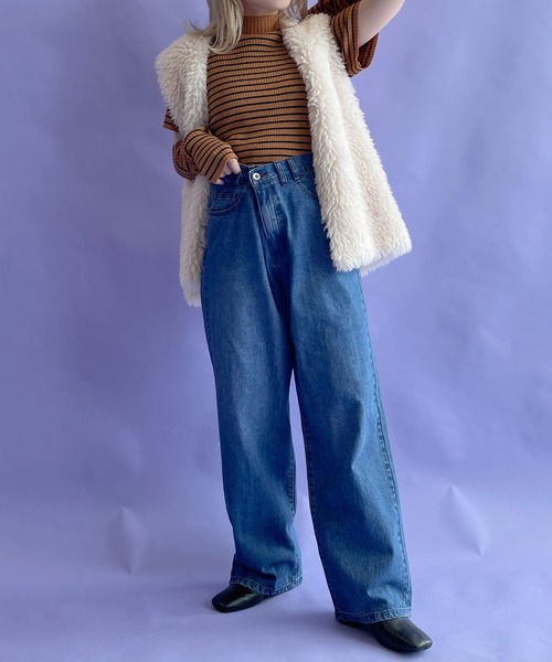 w closet（ダブルクローゼット）の「【サイズ調節できる】インディゴ