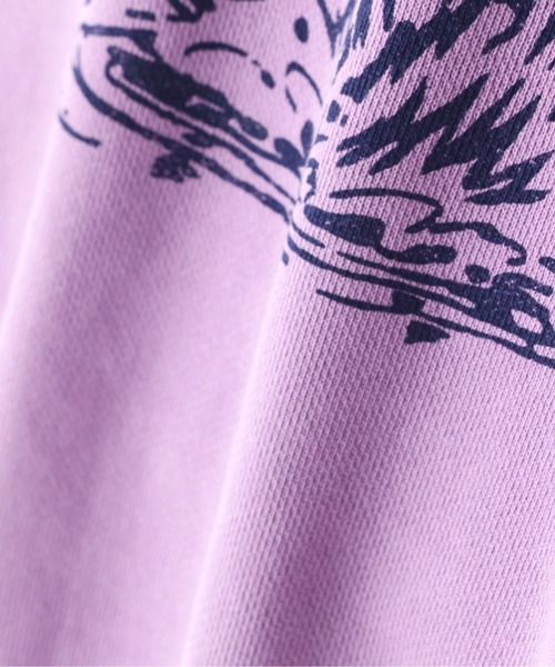 schott(ショット)の「【WEB LIMITED】Schott/ショット/OVERDYE CREW SWEAT SPLASHED/オーバーダイ スウェット フィッシュ(スウェット・メンズ・ブラック/ベージュ/グリーン/パープル・MEDIUM/LARGE/X-LARGE/XX-LARGE)」の17枚目の写真